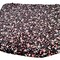 Wrapables Cosmetic Pouch, Makeup and Toiletry Travel Bag, Flowers on Black